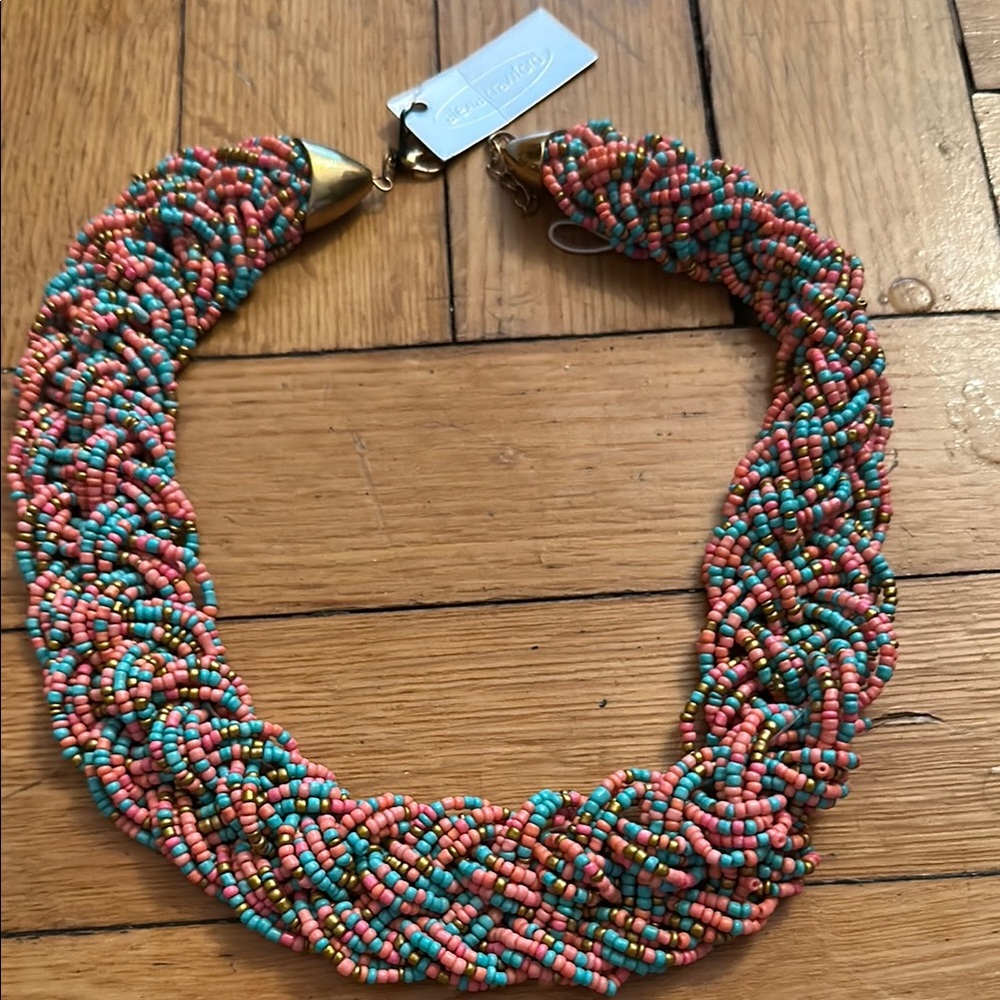 Vibrant Multicolor Beaded Necklace